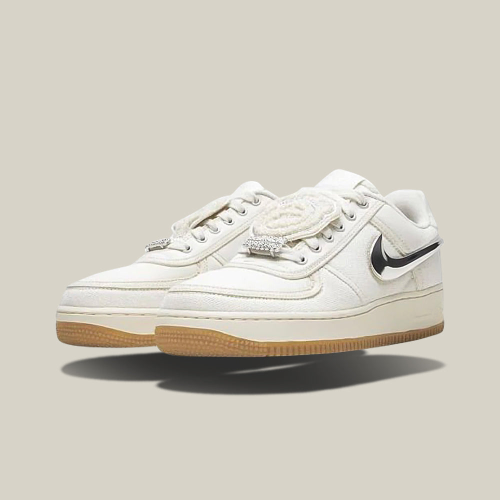 Travis Scott x Air Force 1 Low 'Sail' – Fire Reps