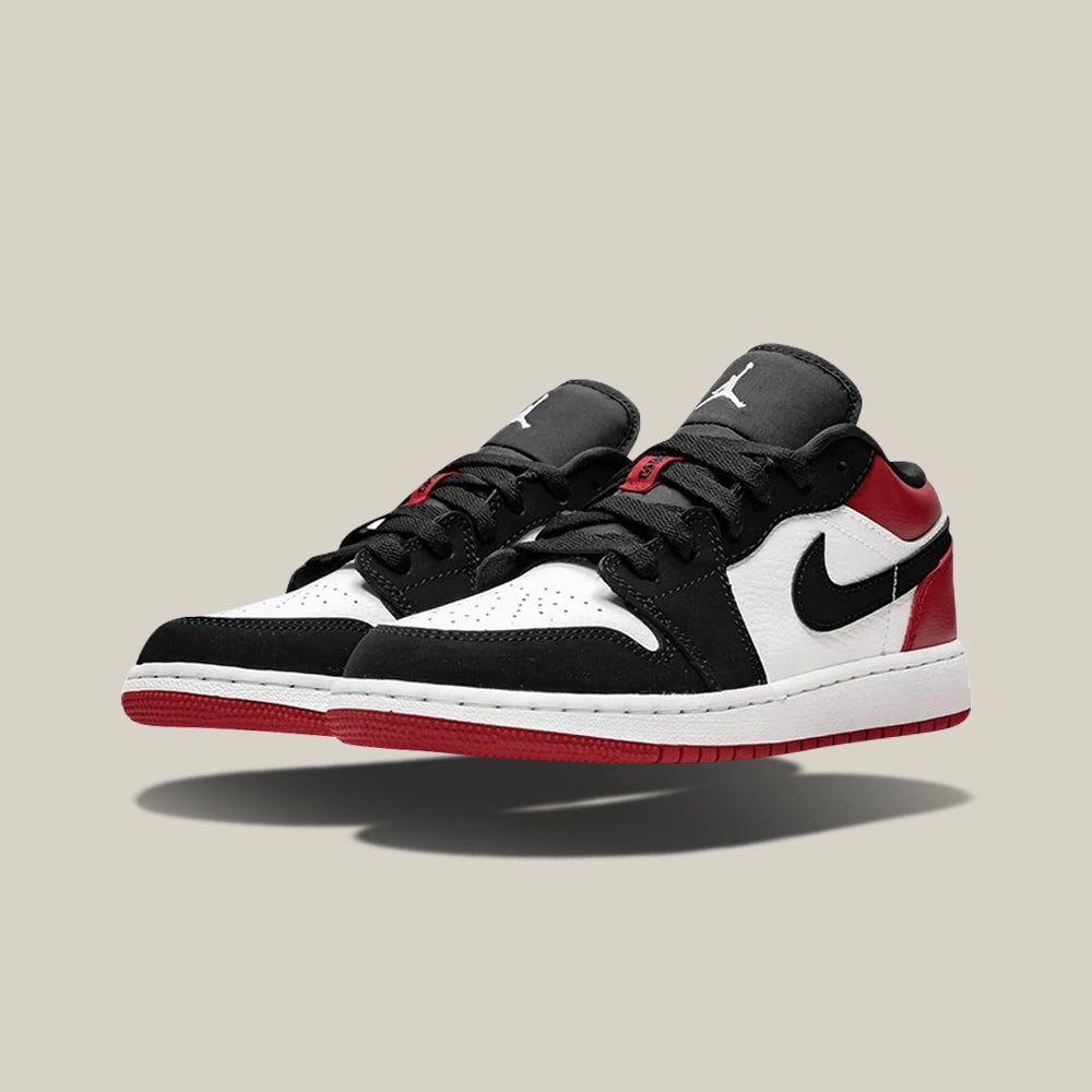 Jordan1 low hot sale black toe