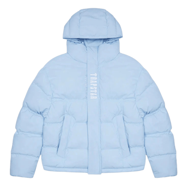 Trapstar Decoded Hooded Puffer 2.0 - Ice Blue