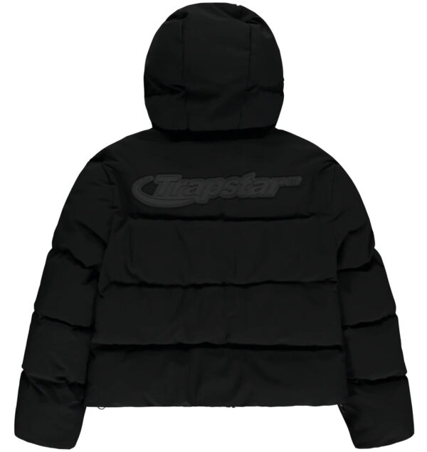 Trapstar Hyperdrive Technical Puffer Jacket - Black / White - Image 6