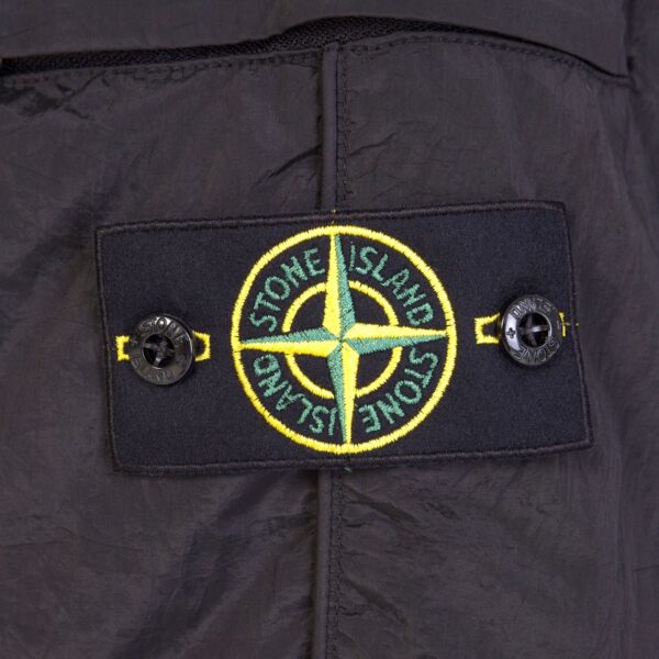 Stone Island L1721 NYLON METAL IN ECONYL® REGENERATED NYLON_GARMENT DYED -  Black - Image 5