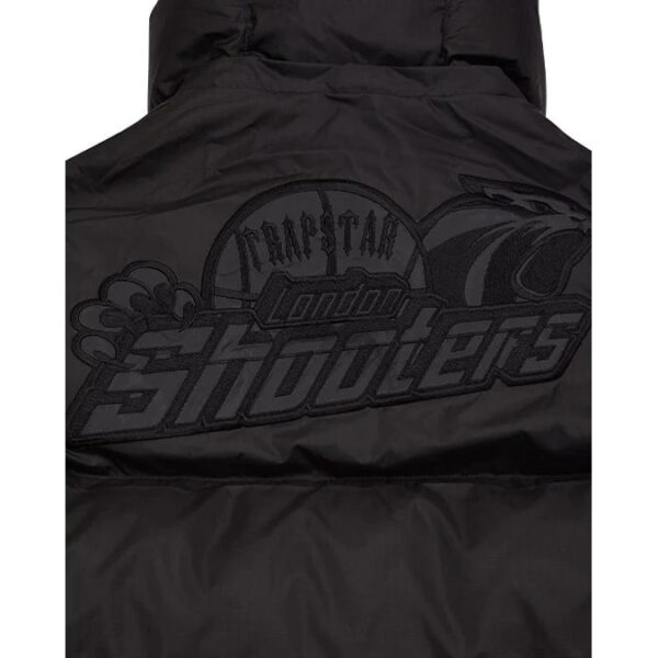 Trapstar Shooters Hooded Puffer - Black Reflective - Image 4