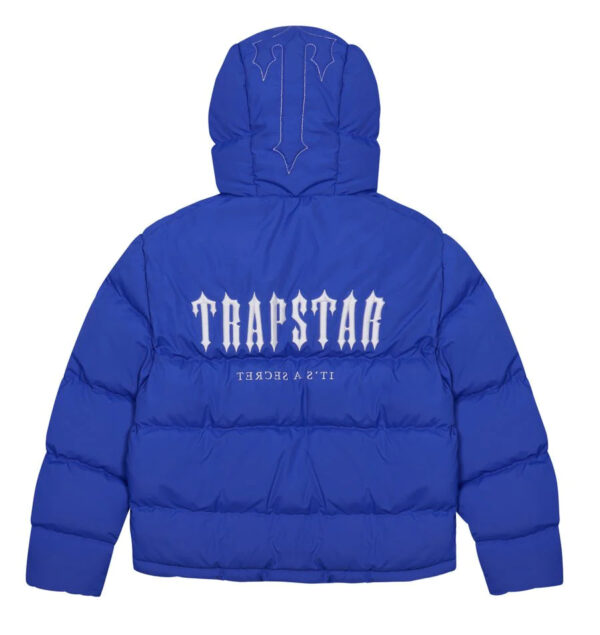 Trapstar Decoded Hooded Puffer 2.0 - Dazzling Blue - Image 8